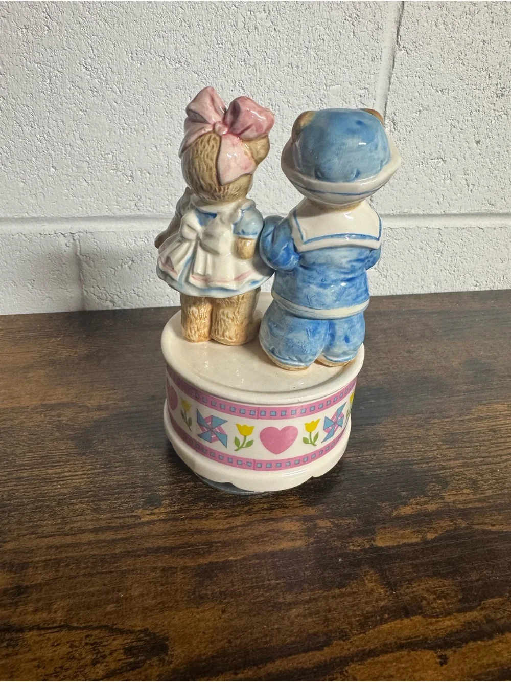 Vintage Korean San Francisco the music box company bears